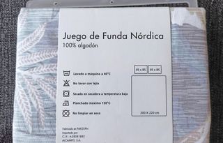 Funda nórdica cama 135 (A ESTRENAR)