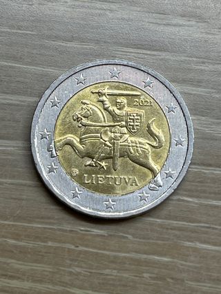 Moneda Lituania 2 euros 2021