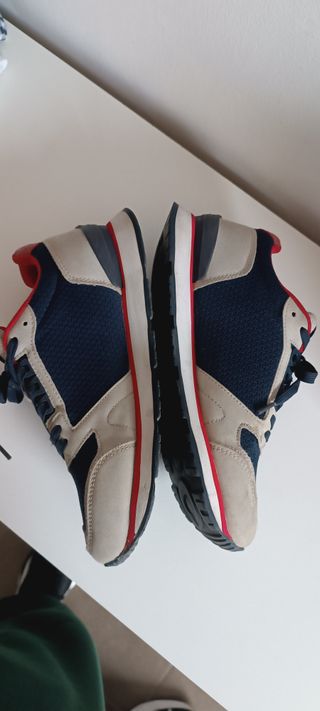 Zapatillas Polo Club Beige/Azul Talla 42