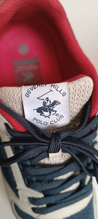 Zapatillas Polo Club Beige/Azul Talla 42