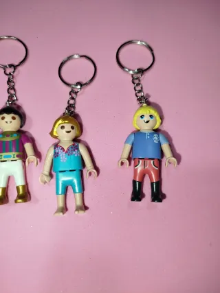 Llaveros Playmobil Niños (4 uds)