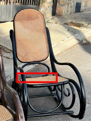 Lote 2 Mecedoras Antiguas Thonet Madera