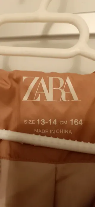 Chaquetón Zara T. 13-14 años