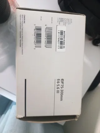 Cámara Canon EOS 450D + Objetivo EF 75-300mm