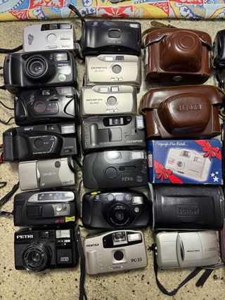 Lotto Fotocamere Analogiche: Minolta, Olympus, Pen