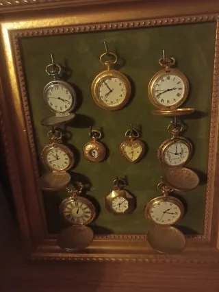 Colección de relojes antiguos