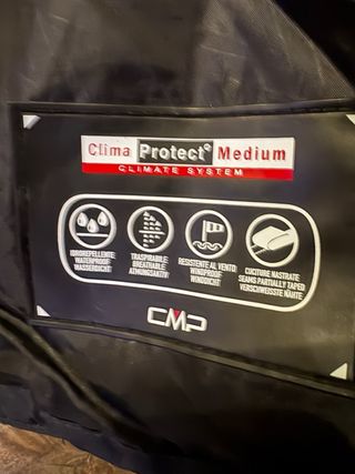 Chaqueta esquí niña CMP rosa y negra 164cm