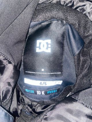 Mono pantalon esquí DC niño negro 4-5 años