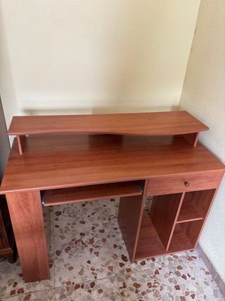 Escritorio madera ordenador/estudio