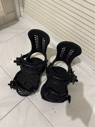 Fijaciones Snowboard Union Force Classic Negras