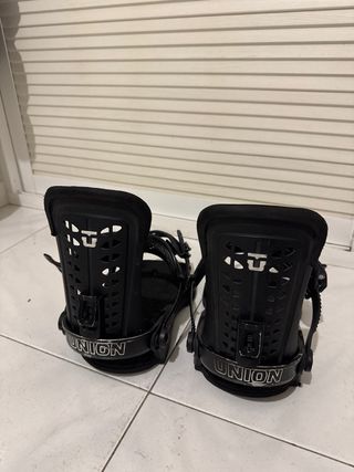 Fijaciones Snowboard Union Force Classic Negras