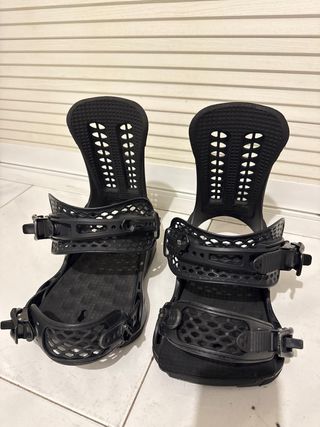 Fijaciones Snowboard Union Force Classic Negras