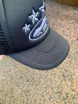 Cappellino Corteiz Nero e Bianco Nuovo