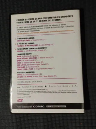 Lote 3 DVD Fotogramas en Corto