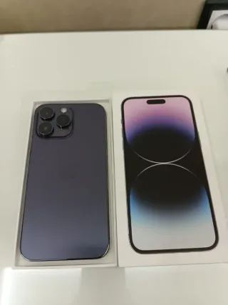 iPhone 14 Pro Max Morado Impecable
