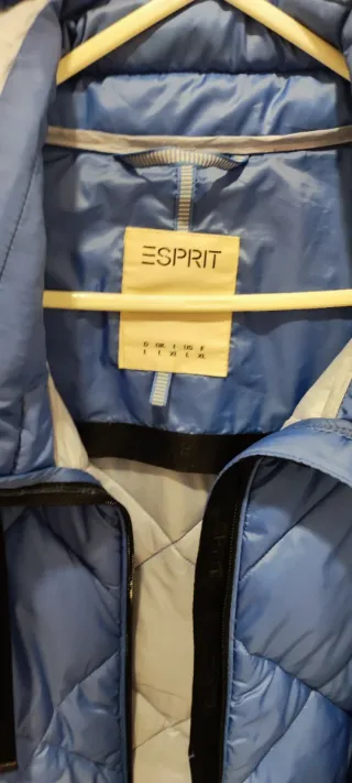 Chaqueta acolchada azul