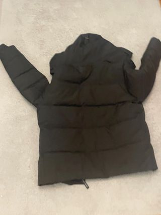 Chaqueta Canada Goose Negra con Capucha de Pelo