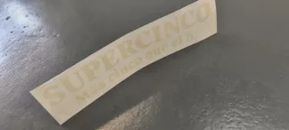 Adhesivo Renault Supercinco