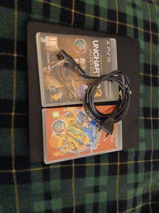 Consola PS3 + Uncharted 3+Geronimo stilton psp