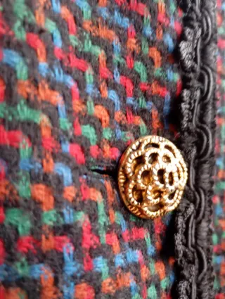 Blazer Lana Cashmere Vintage Multicolor