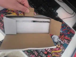 Proyector LED Blanco y Amarillo sin usar