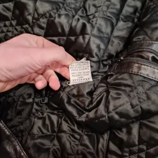 Giacca Pelle Versus Gianni Versace Nera