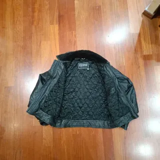 Giacca Pelle Versus Gianni Versace Nera