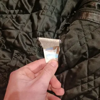 Giacca Pelle Versus Gianni Versace Nera