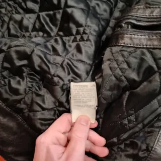 Giacca Pelle Versus Gianni Versace Nera