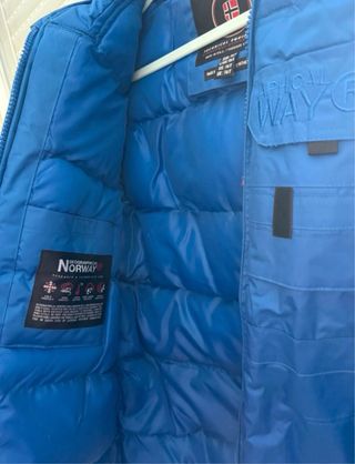 Giacchetta da neve per bambini Geographical Norway blu