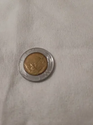 Moneta da collezione 500lire