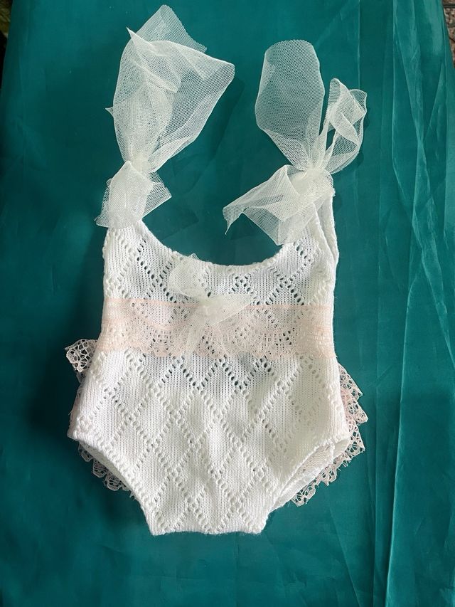 Body bebé tejido 0-1 mes