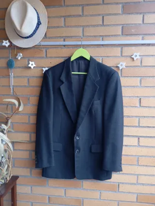 Traje lana Yves Saint Laurent gris