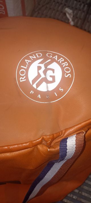 Raquetero Wilson Roland Garros Naranja.