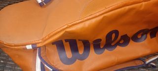 Raquetero Wilson Roland Garros Naranja.