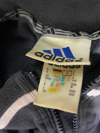 Cazadora Adidas Vintage 90s Negra