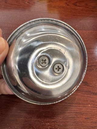 Apagador de moxa cromado + 10 puros