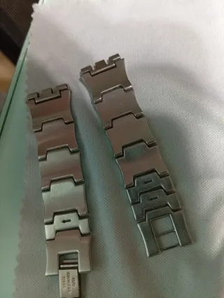 Correa Swatch skin Acero Plata  + Regalo correa