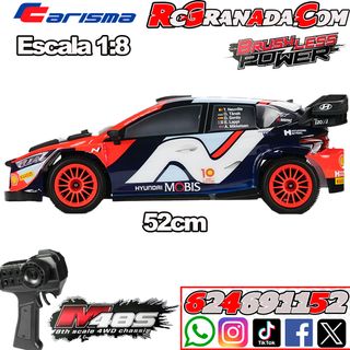 COCHE RALLY CARISMA M48S HYUNDAI I20N 1/8 RTR