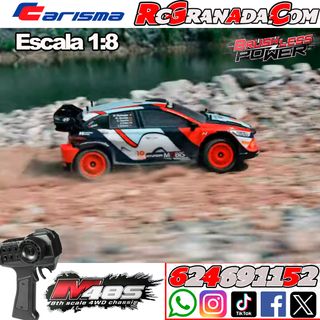COCHE RALLY CARISMA M48S HYUNDAI I20N 1/8 RTR