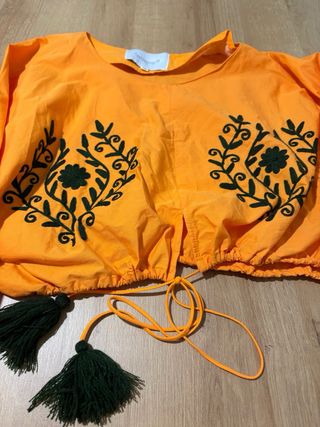 Conjunto IQ Collection Naranja y verde