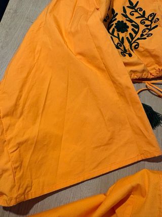 Conjunto IQ Collection Naranja y verde