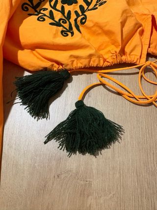 Conjunto IQ Collection Naranja y verde