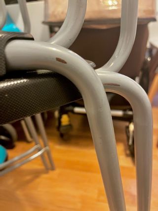 Taburete IKEA Stig Negro/Gris