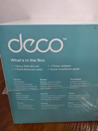 TP-Link Deco X50 5G AX3000 Router