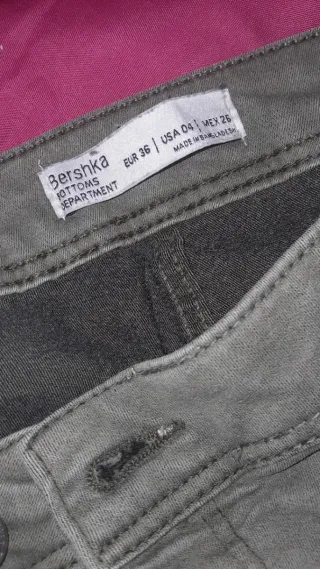 Jeans verdi donna terranova