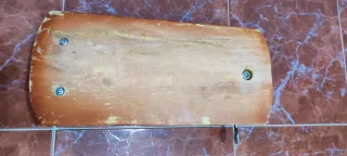 Jamonero de madera y metal