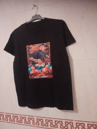 Camiseta Estampada Hombre Talla L