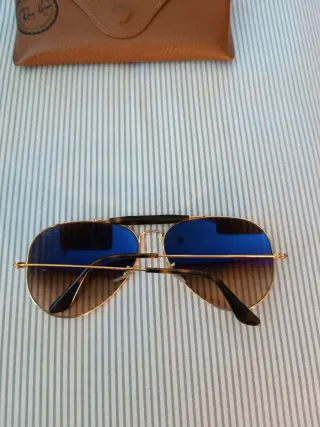 Gafas de sol Ray-Ban Aviator Marrón/Dorado