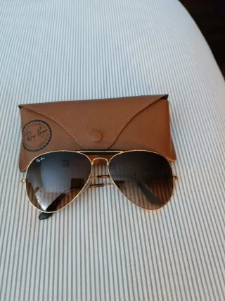 Gafas de sol Ray-Ban Aviator Marrón/Dorado